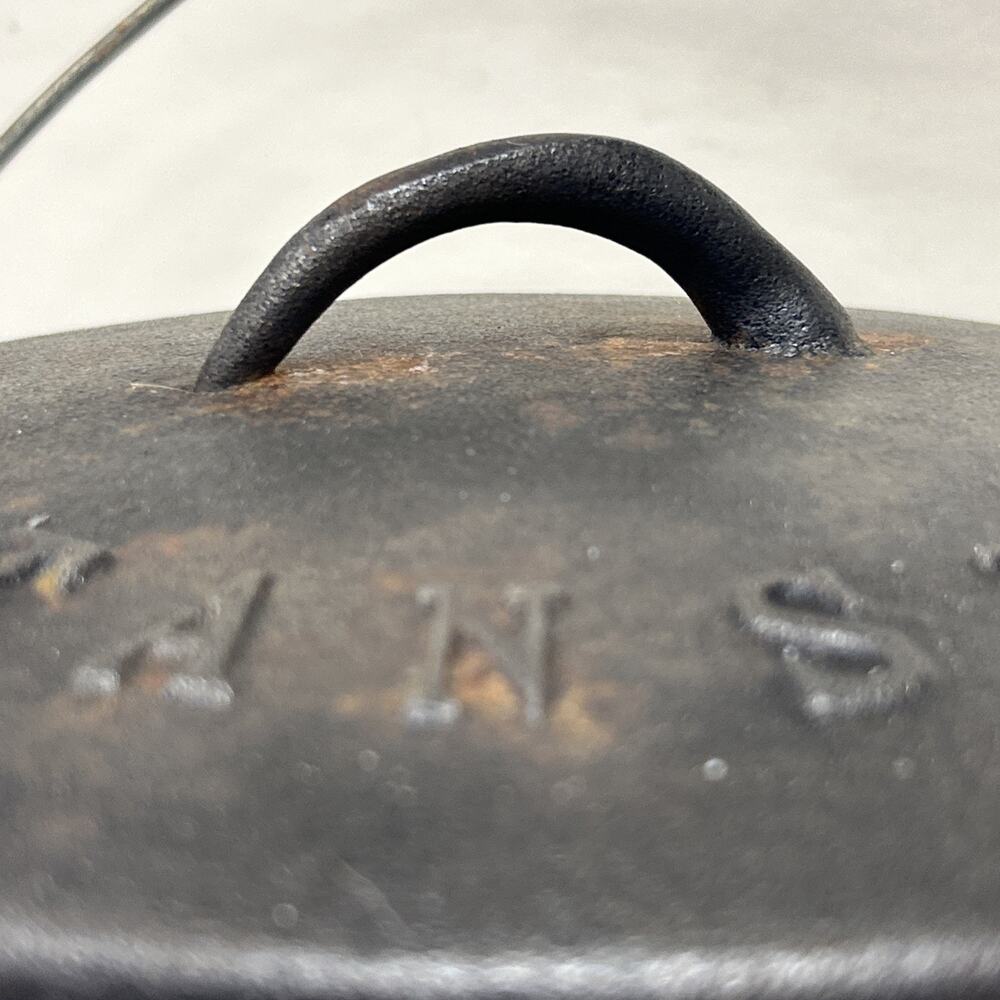 Vintage Stansport Cast Iron Dutch Oven 9” With Handles - Picture 3 of 8